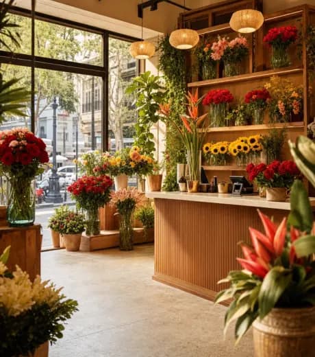 Besos Blooms storefront